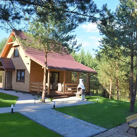 Sosnowe Wzgorze Деревянный коттедж Пасым