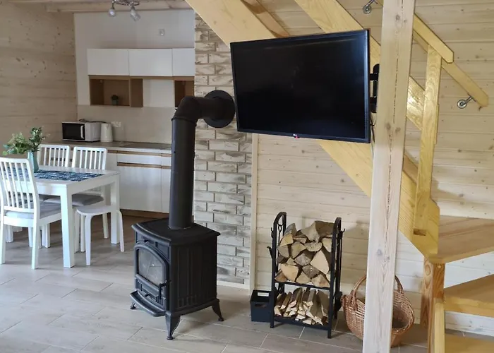 Sosnowe Wzgorze Деревянный коттедж *